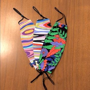 Baggu Forest Floor Fabric Loop Mask Set